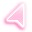 Pink Neon Glass Cursors
