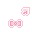 Pink Little Bow Cursors