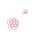 Cute Kawaii Pink Little Flower Cursors cursor preview 1