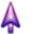 Purple Glossy 3d Smoothness Cursors cursor preview 1
