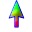 Rainbow Colours Cursors cursor preview 1
