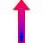 Red And Blue Pointy Cursors cursor preview 1