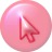 Red Camtasia Style Cursors cursor preview 1