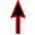 Red Glowing Cursors cursor preview 1