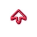 Red Origami Cursors