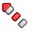 Red Silver Cursors cursor preview 1