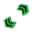 Shvag Evening, Black And Green Neon cursor preview 1