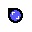 Small Pixelated Blue Cursors cursor preview 1