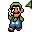 Super Mario Bros. (Snes) Big Luigi Cursors cursor preview 1