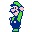 Super Mario Bros. 2 Luigi Cursors cursor preview 1
