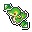 Snivy Sticker Cursors