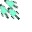 Green Spin Cursors cursor preview 1