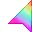 Transparent Rainbow Cursors cursor preview 1