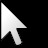 White Arrow Cursors cursor preview 1