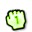 Wii Light Green Cursors cursor preview 1