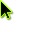 Windows 7 Black Infernal Green Yellow Edit Cursors cursor preview 1