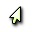 Windows 7 Live Yellow Green Cursors cursor preview 1