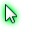 Windows 7 Green Glowing 2 Cursors cursor preview 1