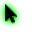 Windows 7 Green Glowing Cursors