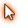 Windows 7 Orange Glowing 2 Cursors