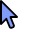 Extra Large Light Blue Cursors cursor preview 1