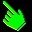 Xxl Green Cursors cursor preview 1