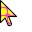 Yellow And Pink Cursors cursor preview 1