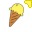 Yellow Ice Cream Cursors