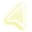 Yellow Neon Glass Cursors cursor preview 1